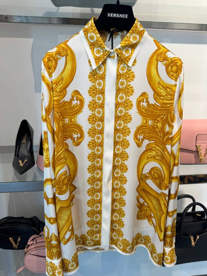 VERSACE Shirts front view - Women's luxury Clothes