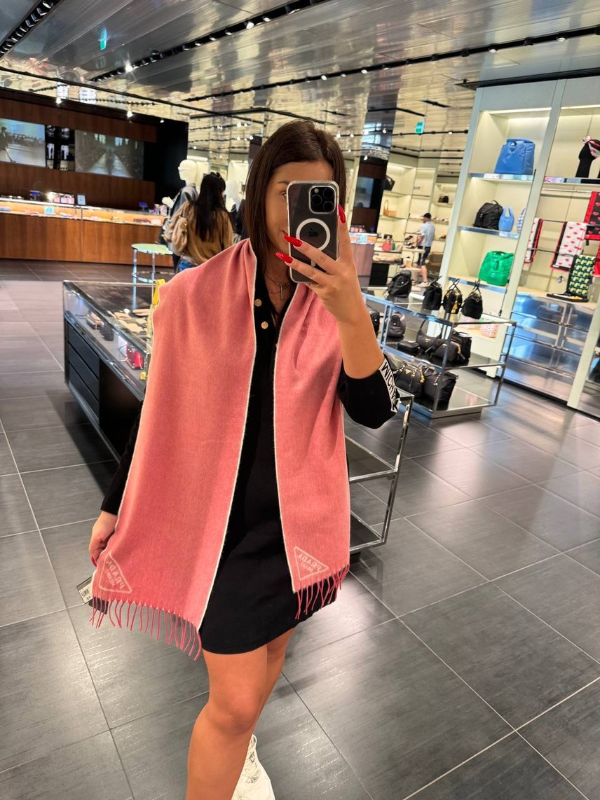 PRADA Scarves side view - Women's luxury Accessories