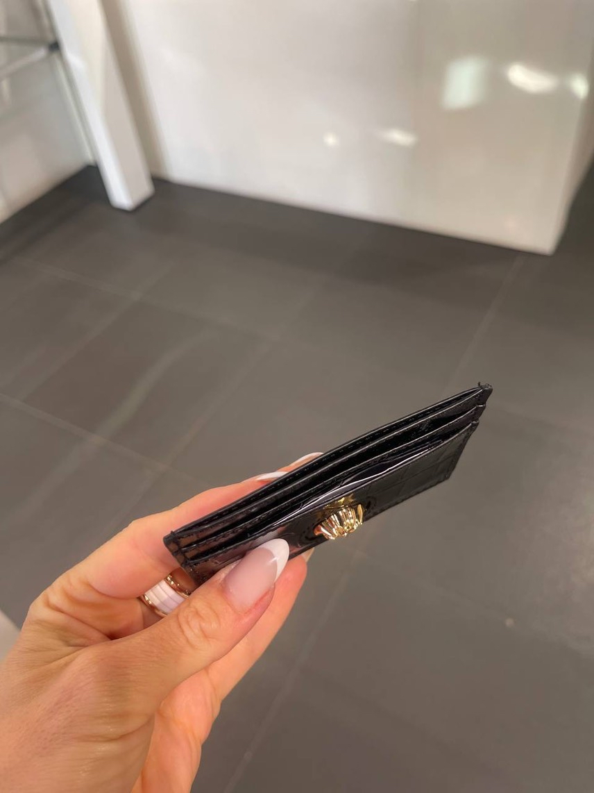 VERSACE Wallets and small leather goods side view - Women's luxury Accessories