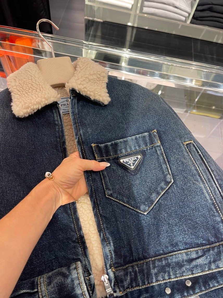 PRADA Jackets side view - Women's luxury Clothes