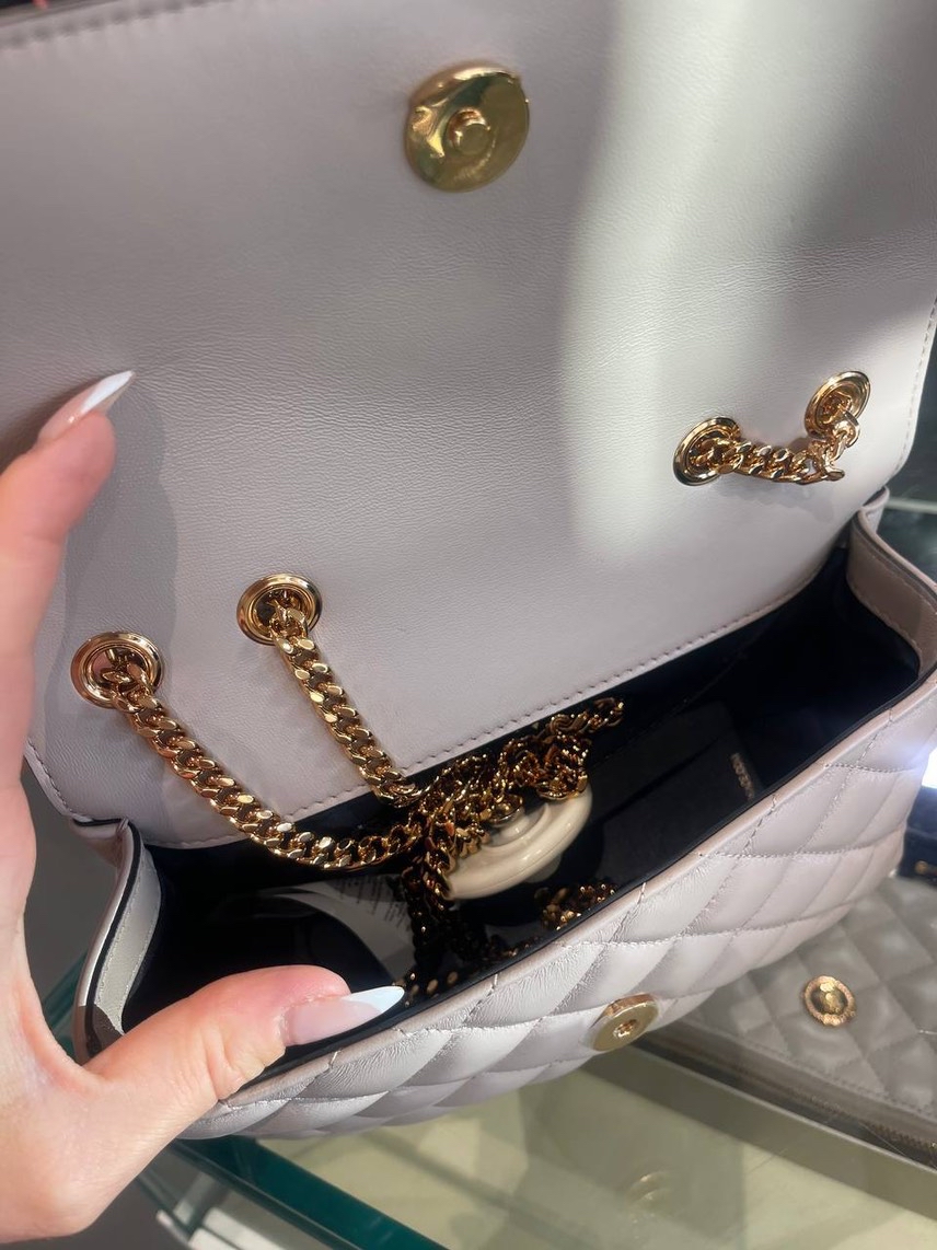 VERSACE Clutch bags side view - Women's luxury Bags