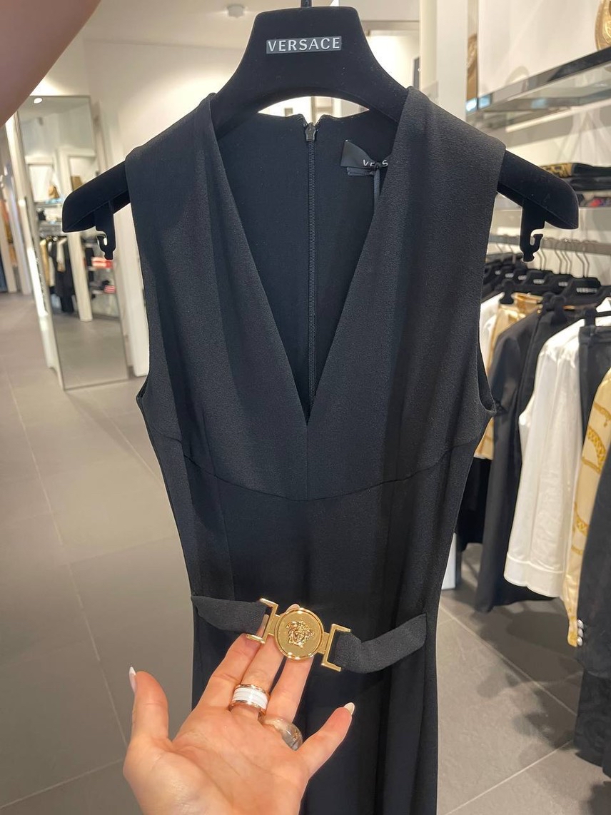 VERSACE Dresses side view - Women's luxury Clothes