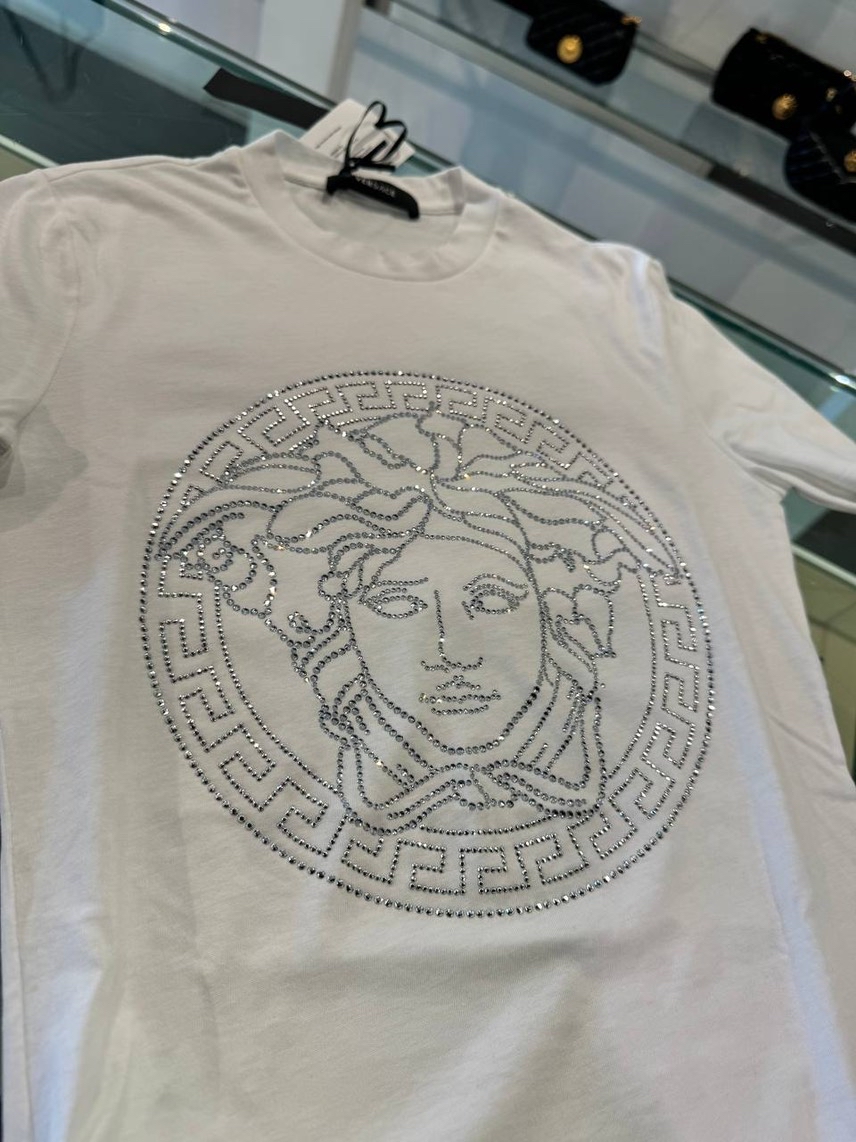 VERSACE T-shirt and Polo side view - Women's luxury Clothes