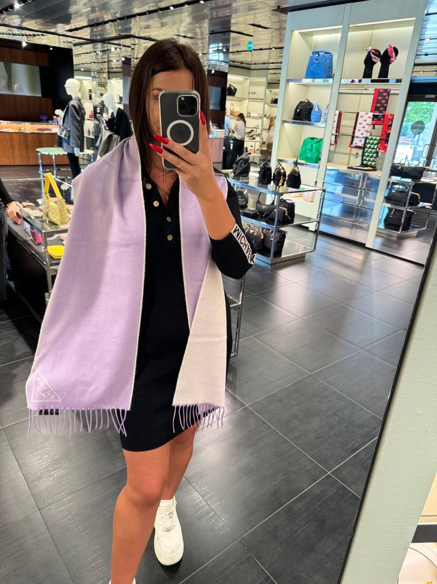 PRADA Scarves side view - Women's luxury Accessories