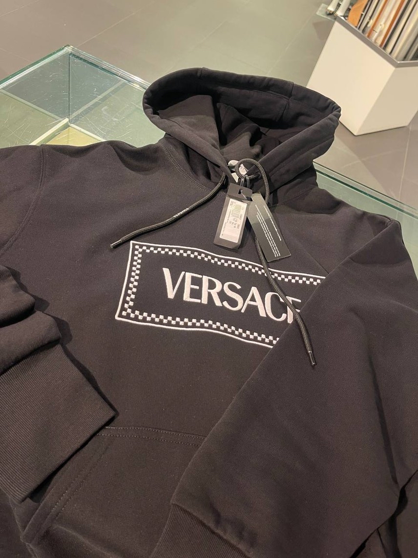 VERSACE Hoodies side view - Women's luxury Clothes