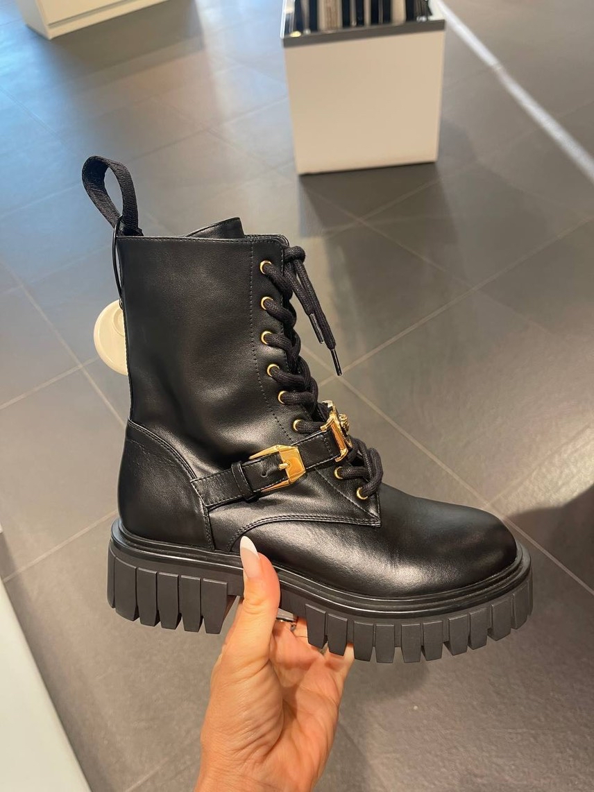VERSACE Boots front view - Women's luxury Shoes