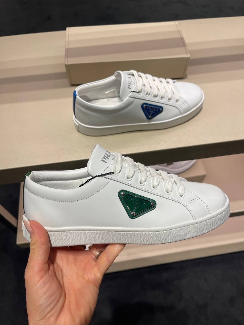 PRADA Sneakers side view - Women's luxury Shoes