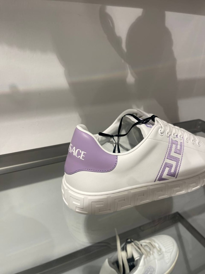 VERSACE Sneakers side view - Women's luxury Shoes