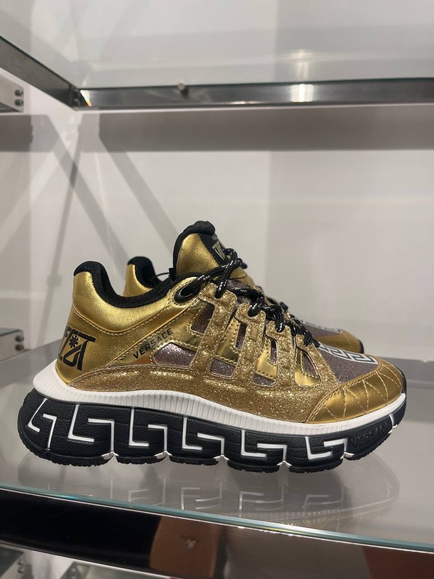 VERSACE Sneakers front view - Women's luxury Shoes