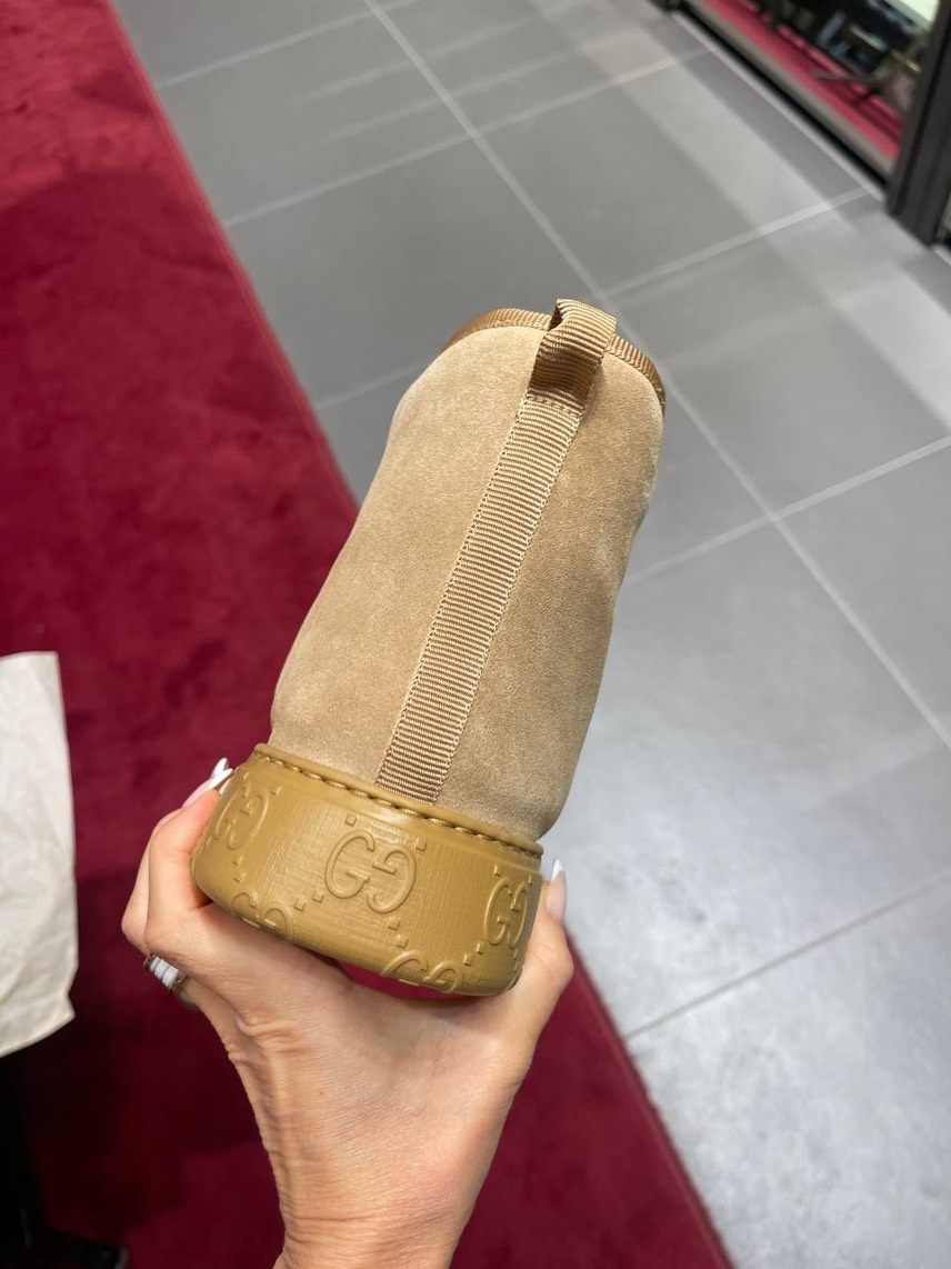 GUCCI Boots side view - Women's luxury Shoes