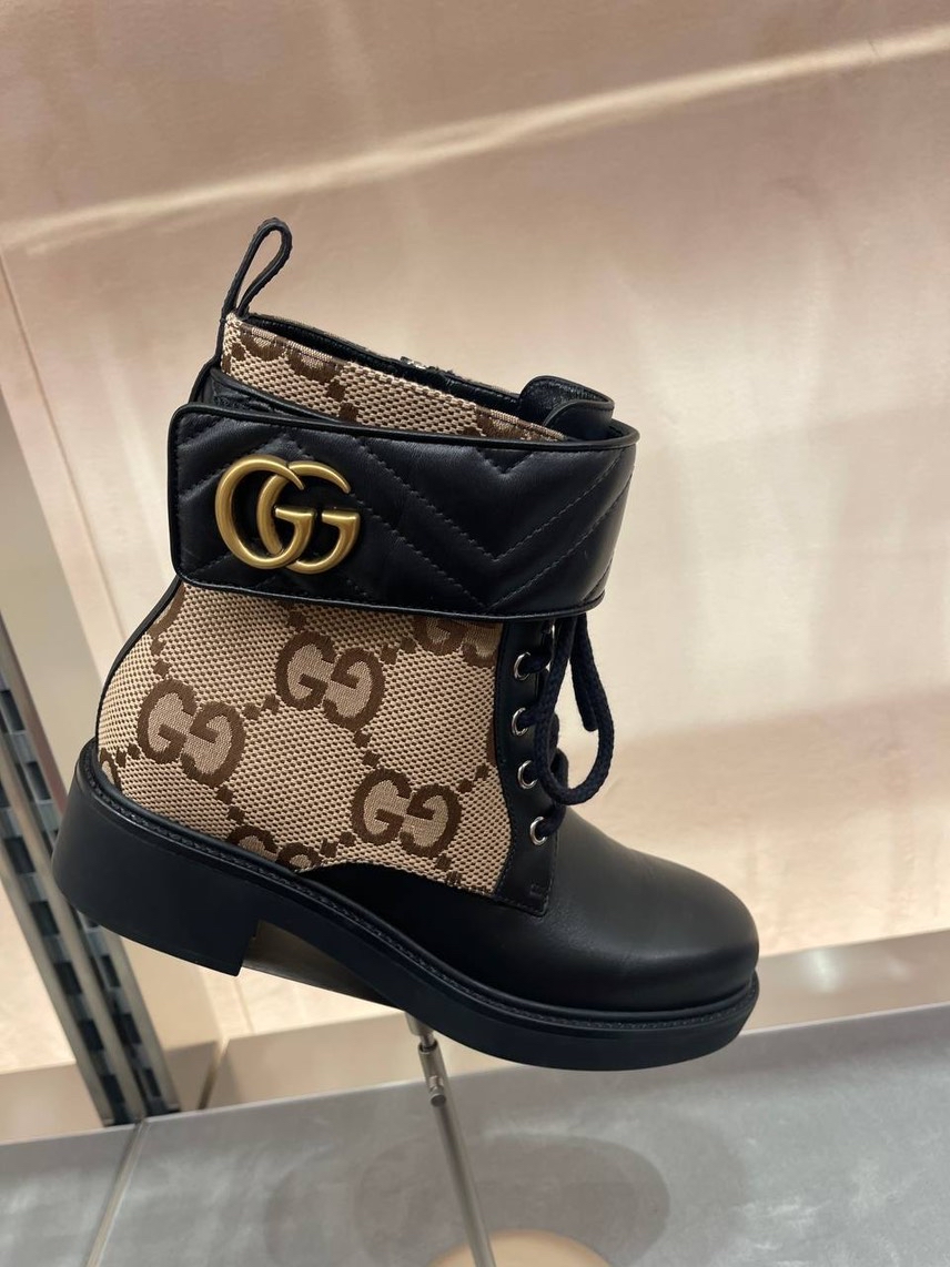 GUCCI Boots front view - Women's luxury Shoes