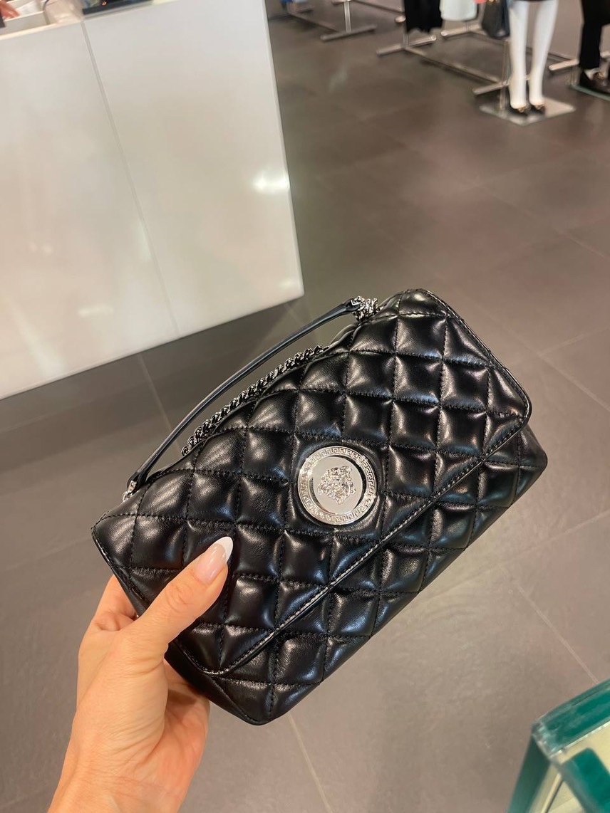 VERSACE Clutch bags front view - Women's luxury Bags