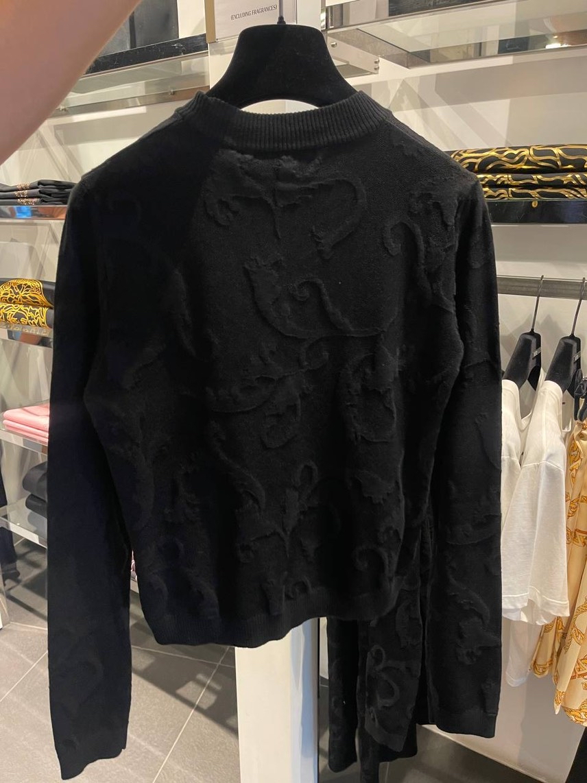 VERSACE Cardigans side view - Women's luxury Clothes