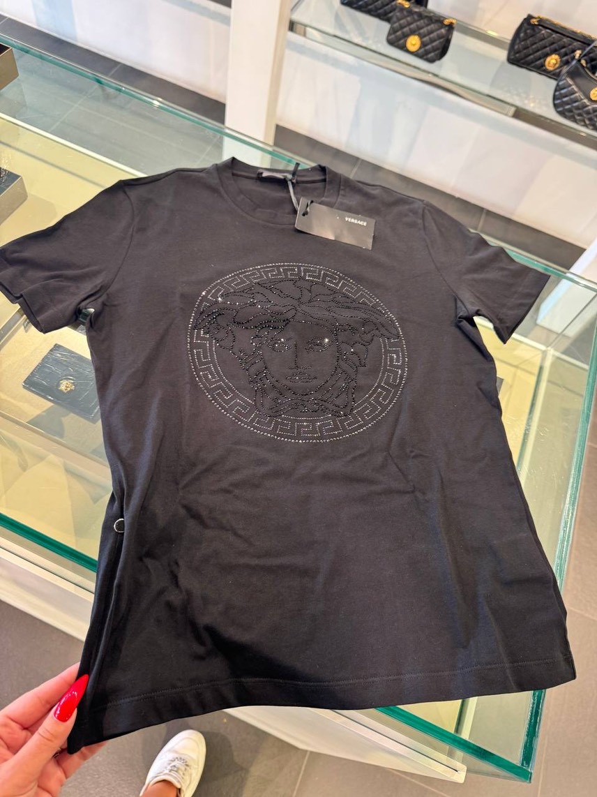 VERSACE T-shirt and Polo front view - Women's luxury Clothes