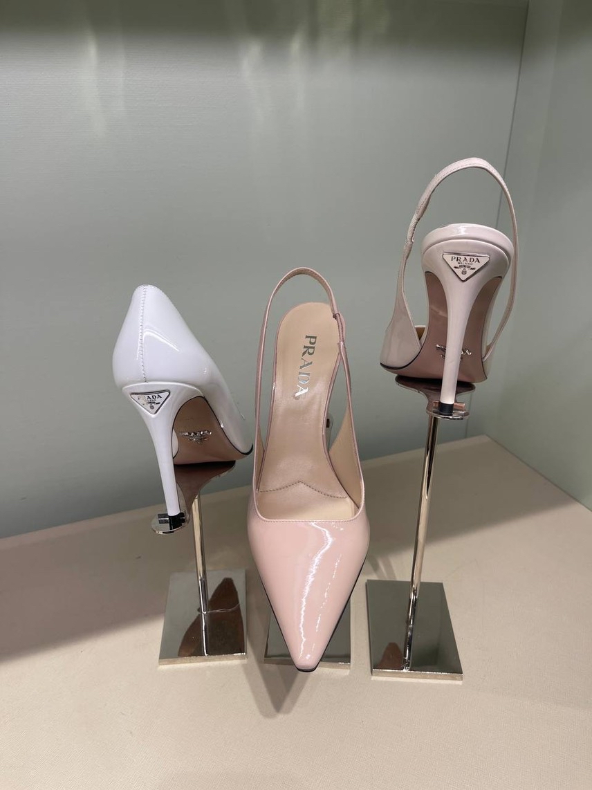 PRADA Pumps side view - Women's luxury Shoes