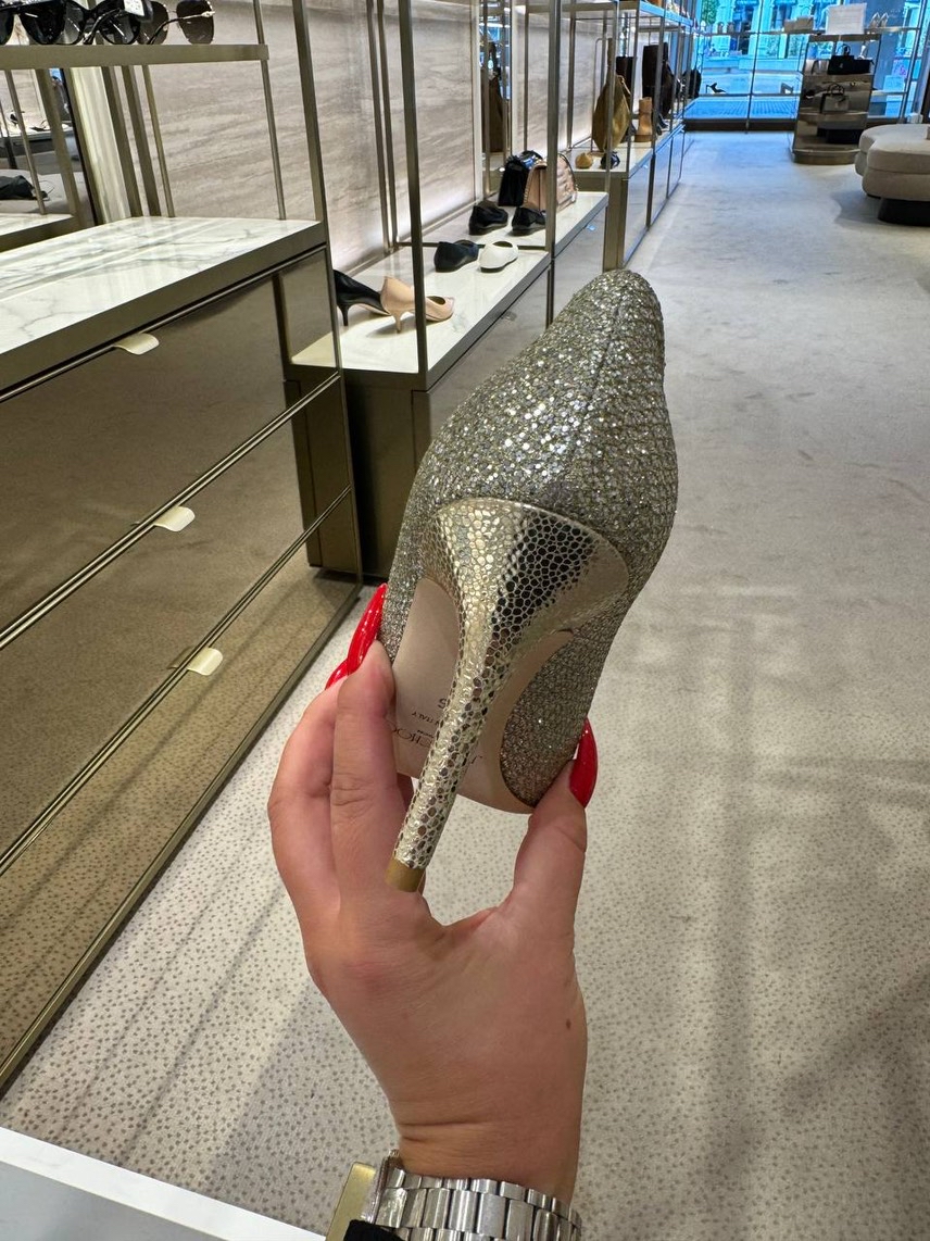 JIMMY CHOO Pumps side view - Women's luxury Shoes