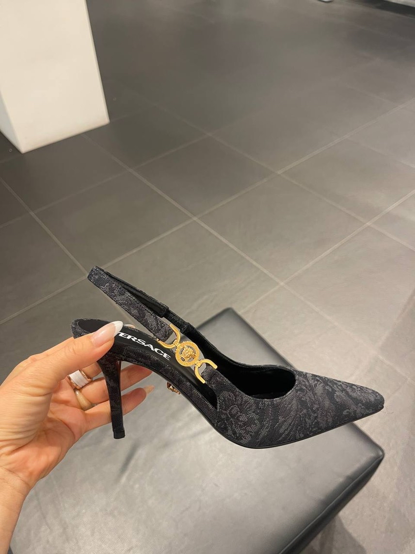 VERSACE Sandals front view - Women's luxury Shoes