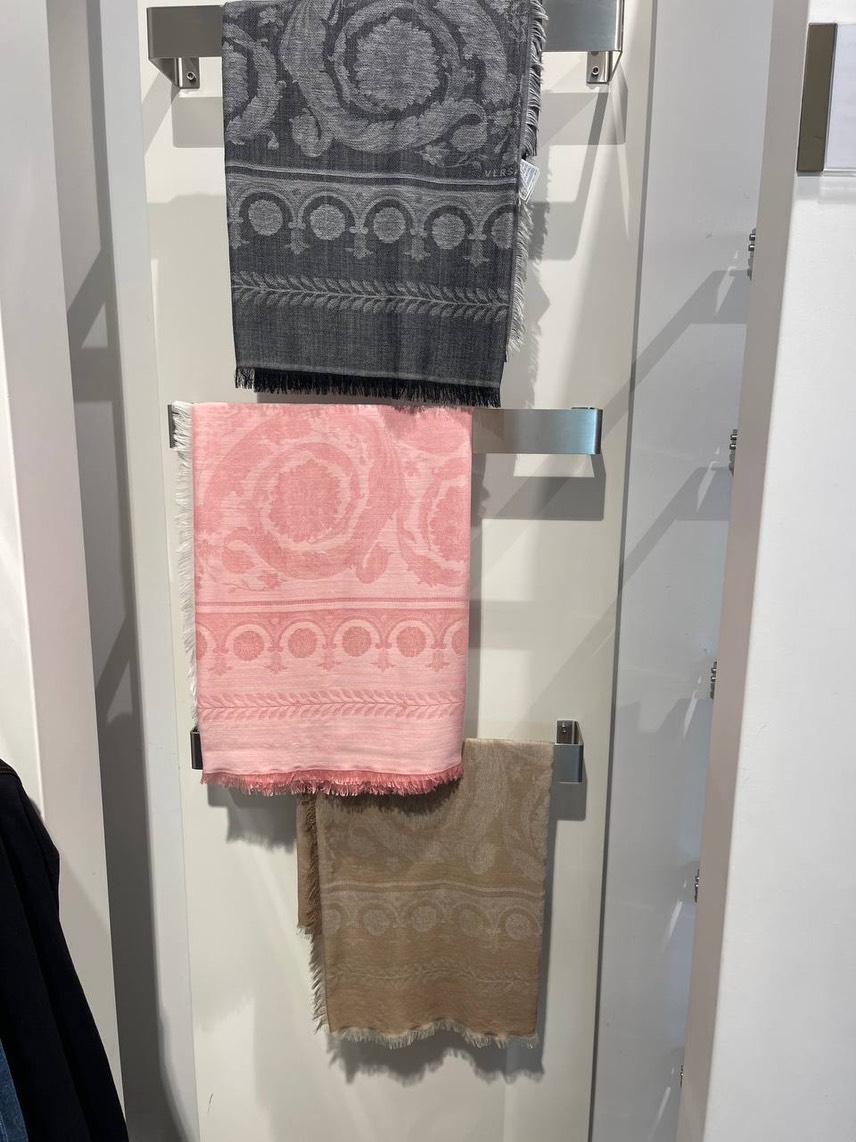 VERSACE Scarves side view - Women's luxury Accessories