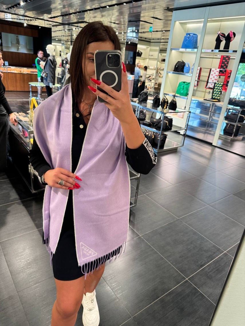 PRADA Scarves side view - Women's luxury Accessories