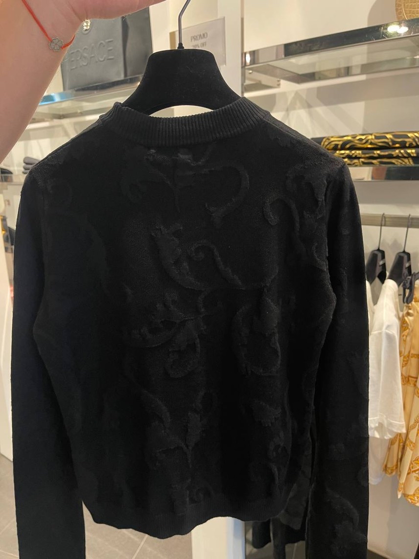 VERSACE Cardigans side view - Women's luxury Clothes