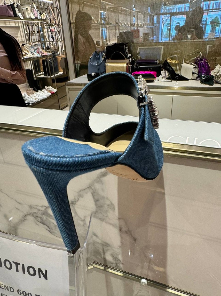 JIMMY CHOO Sandals side view - Women's luxury Shoes