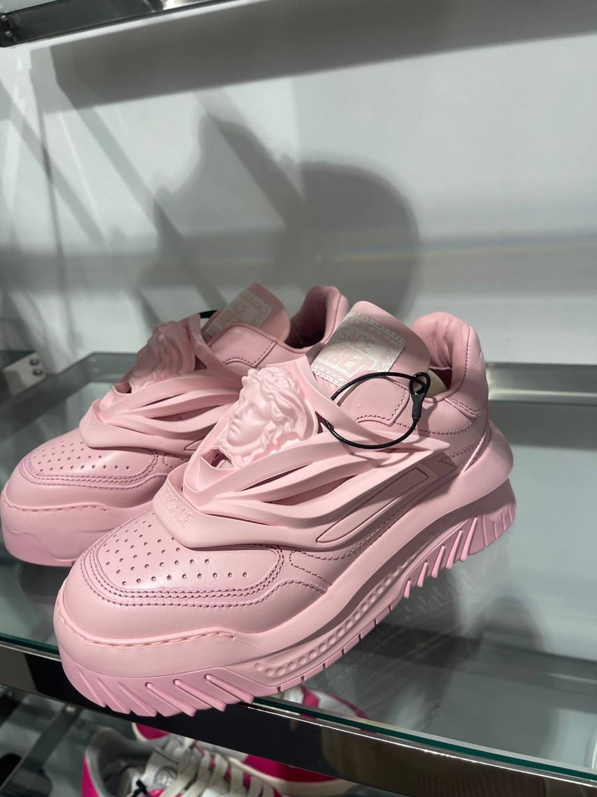 VERSACE Sneakers side view - Women's luxury Shoes