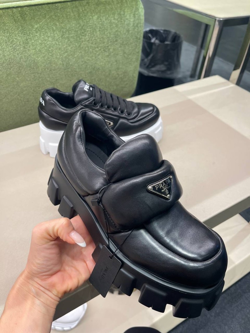 PRADA Loafers side view - Women's luxury Shoes