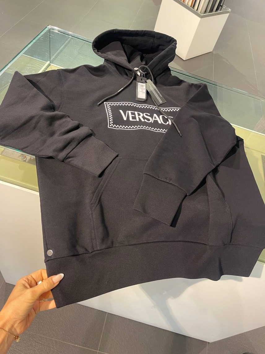 VERSACE Hoodies front view - Women's luxury Clothes