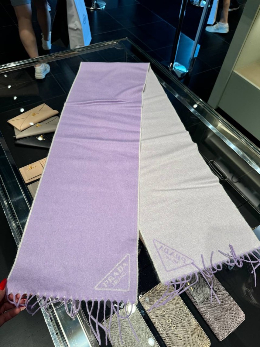 PRADA Scarves side view - Women's luxury Accessories
