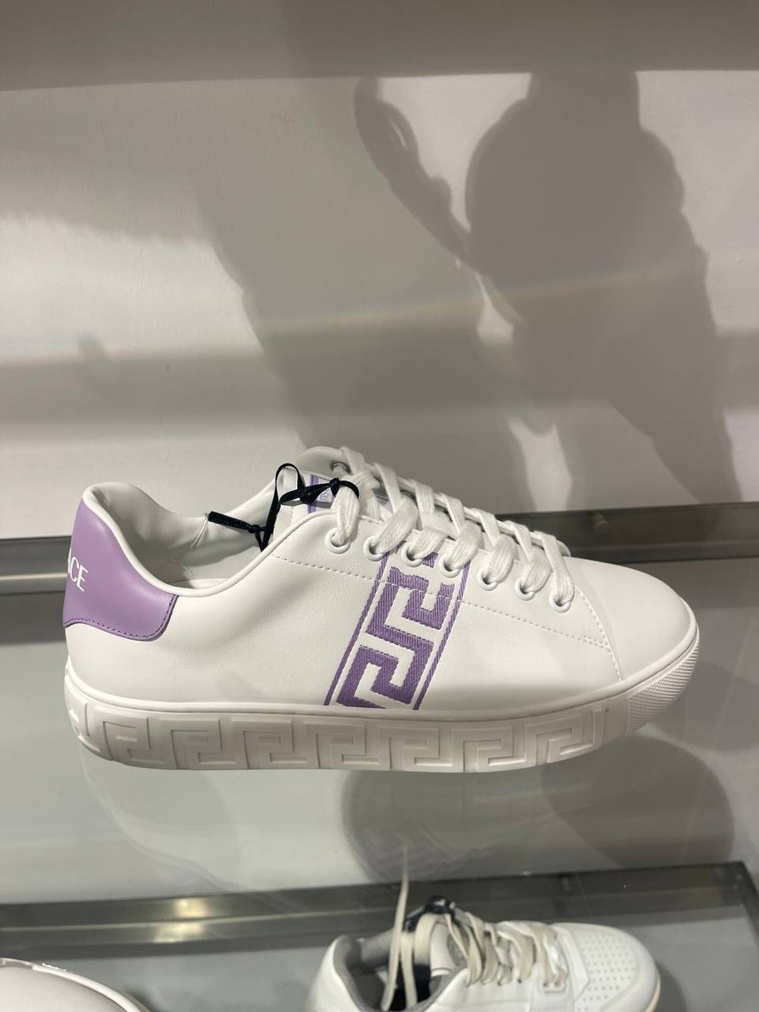 VERSACE Sneakers side view - Women's luxury Shoes
