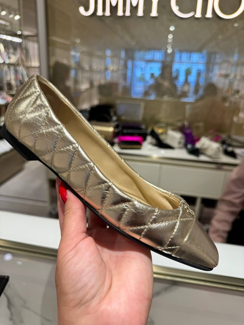 JIMMY CHOO Ballerinas front view - Women's luxury Shoes