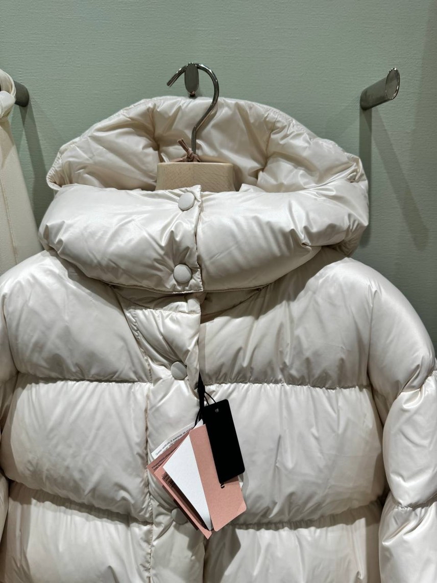 MIU MIU Down jacket side view - Women's luxury Clothes