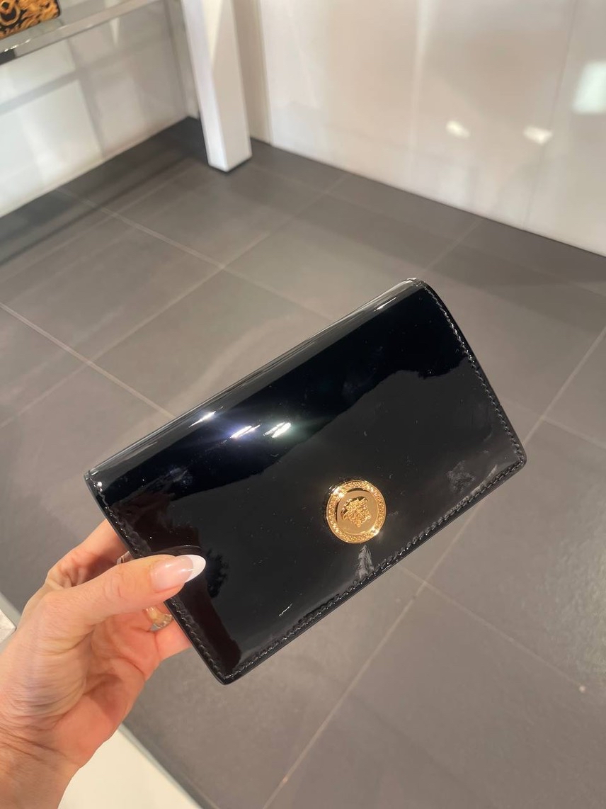 VERSACE Clutch bags side view - Women's luxury Bags