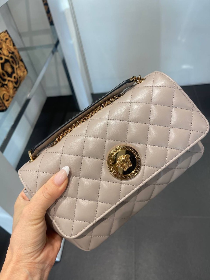 VERSACE Clutch bags front view - Women's luxury Bags
