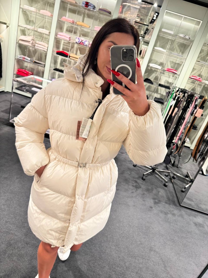 MIU MIU Down jacket side view - Women's luxury Clothes