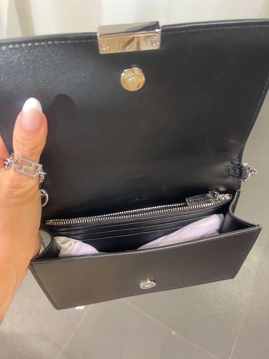 VERSACE Clutch bags side view - Women's luxury Bags