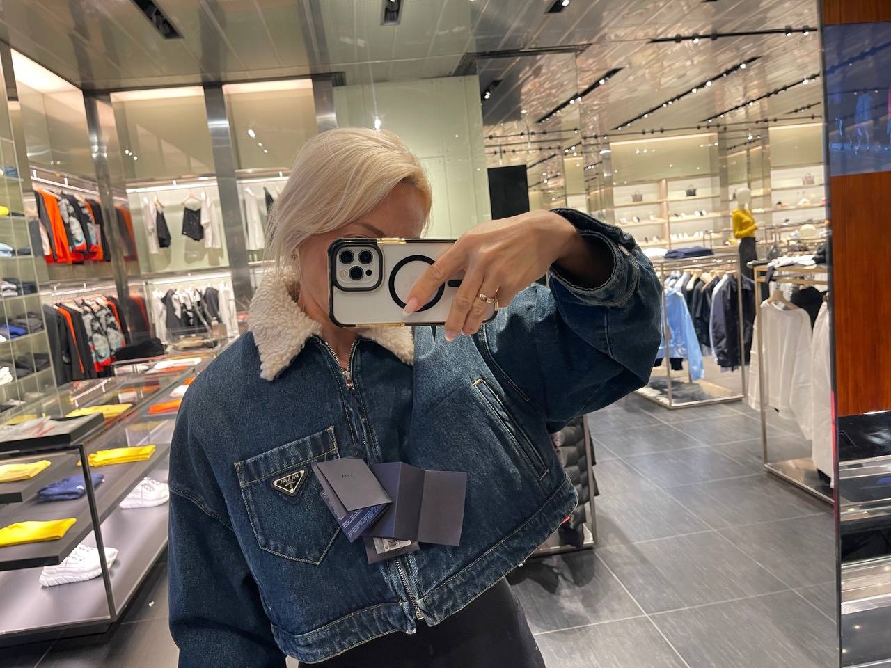 PRADA Jackets side view - Women's luxury Clothes