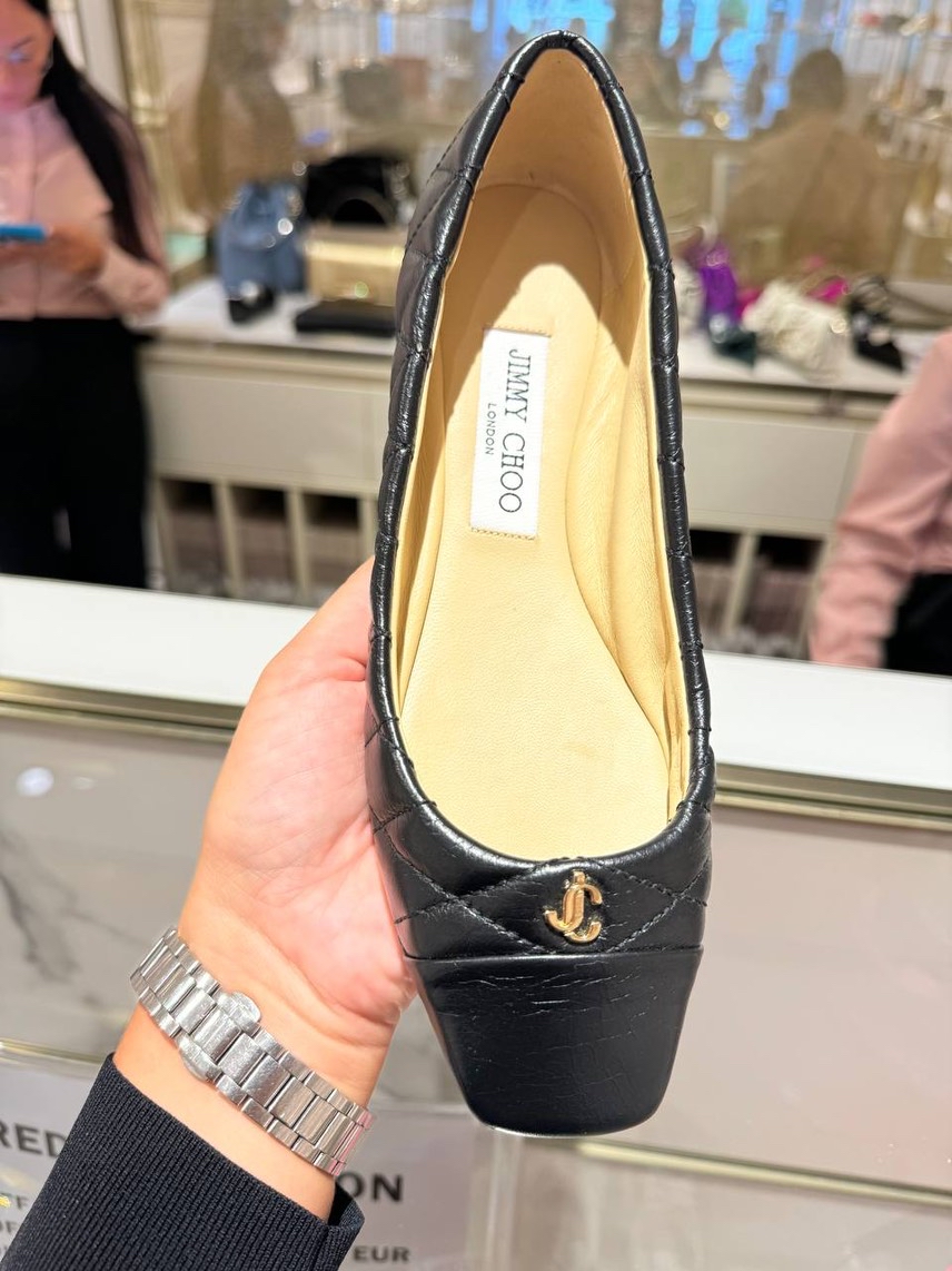JIMMY CHOO Ballerinas side view - Women's luxury Shoes
