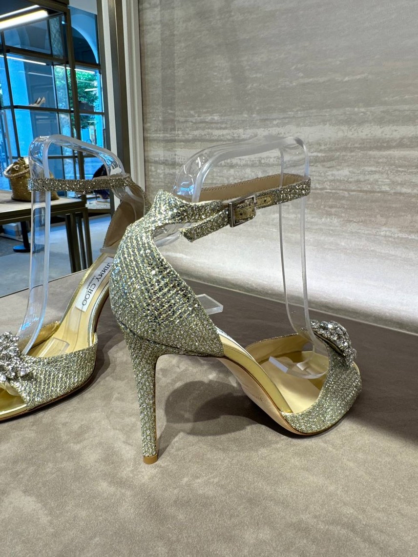 JIMMY CHOO Sandals side view - Women's luxury Shoes