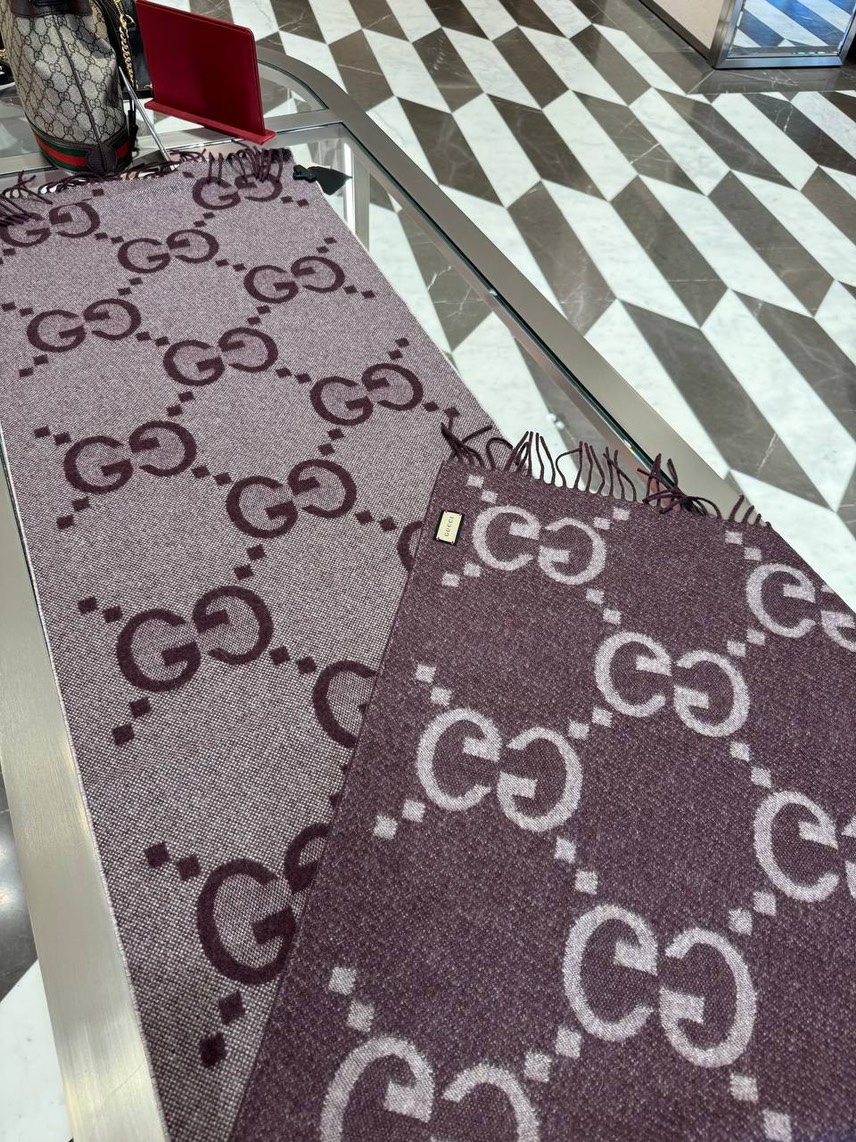 GUCCI Scarves side view - Women's luxury Accessories