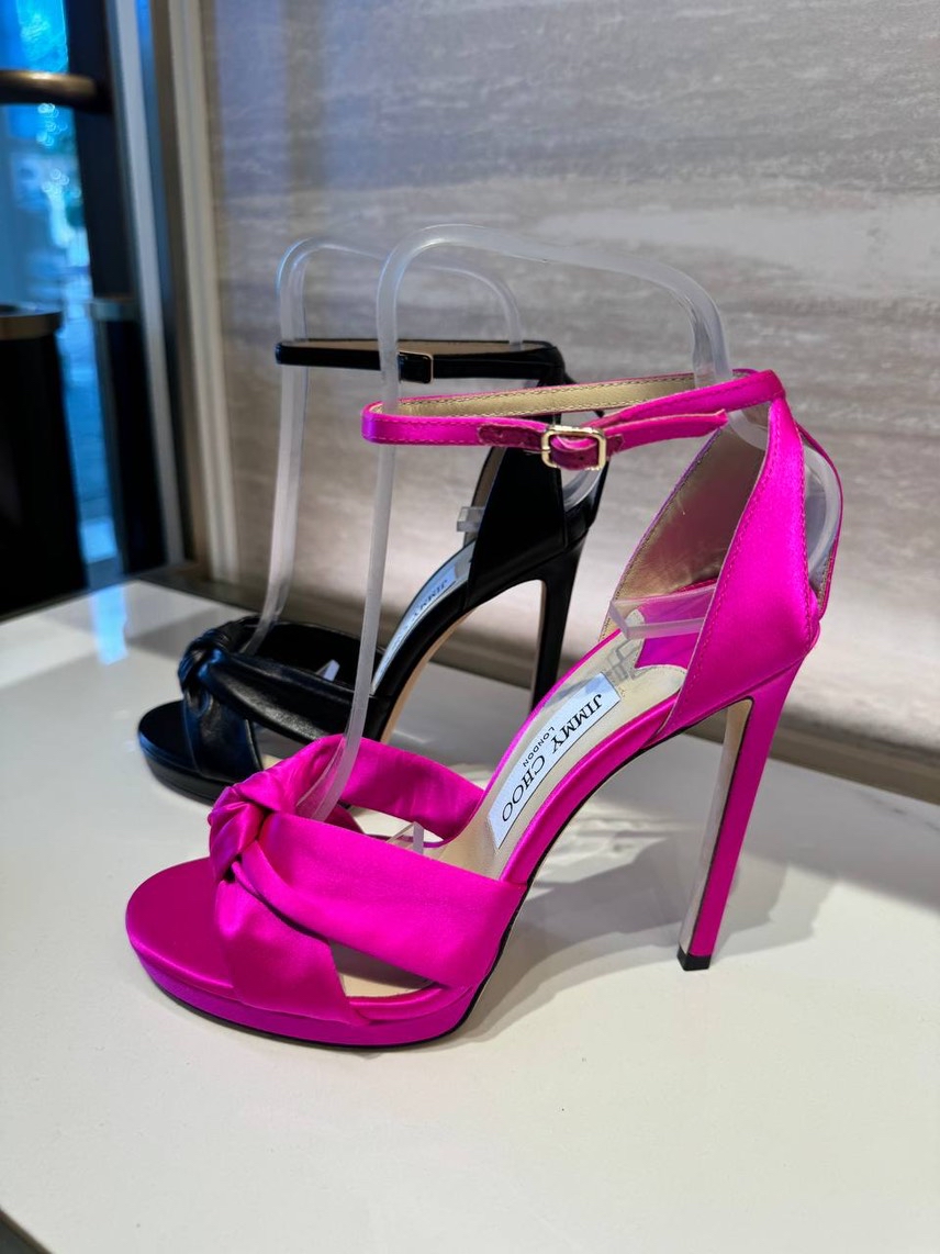 JIMMY CHOO Sandals side view - Women's luxury Shoes