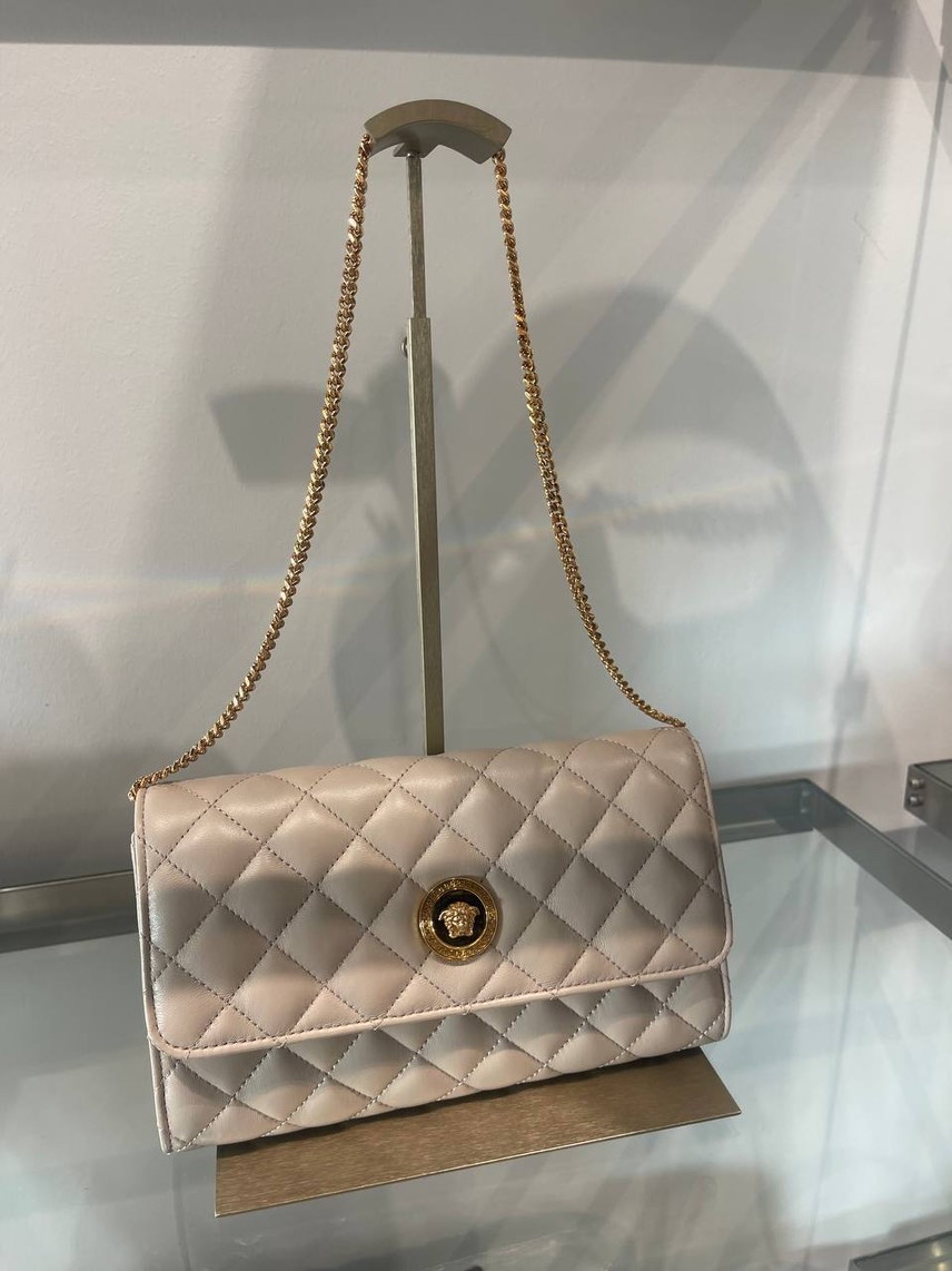 VERSACE Clutch bags side view - Women's luxury Bags