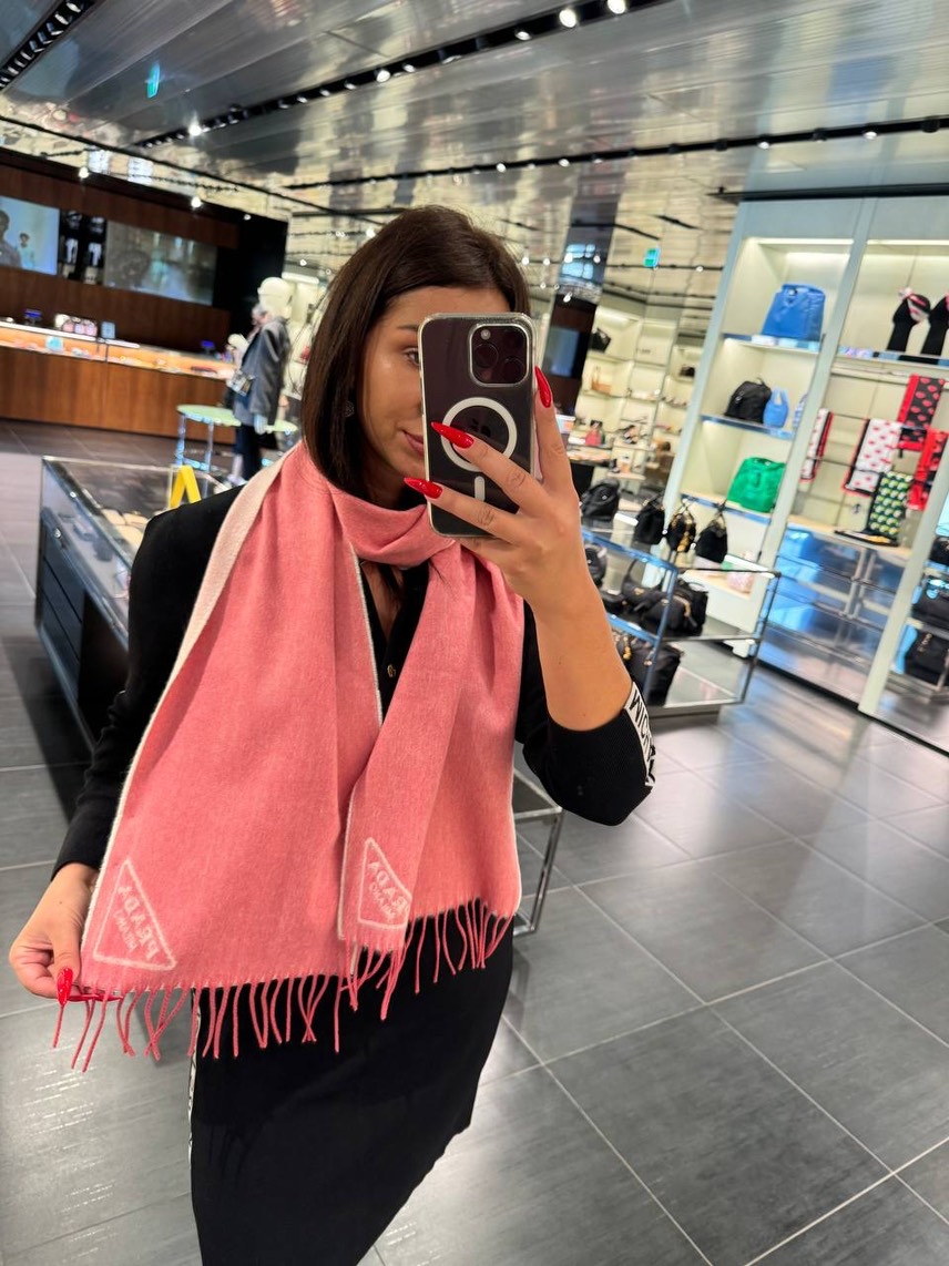 PRADA Scarves side view - Women's luxury Accessories