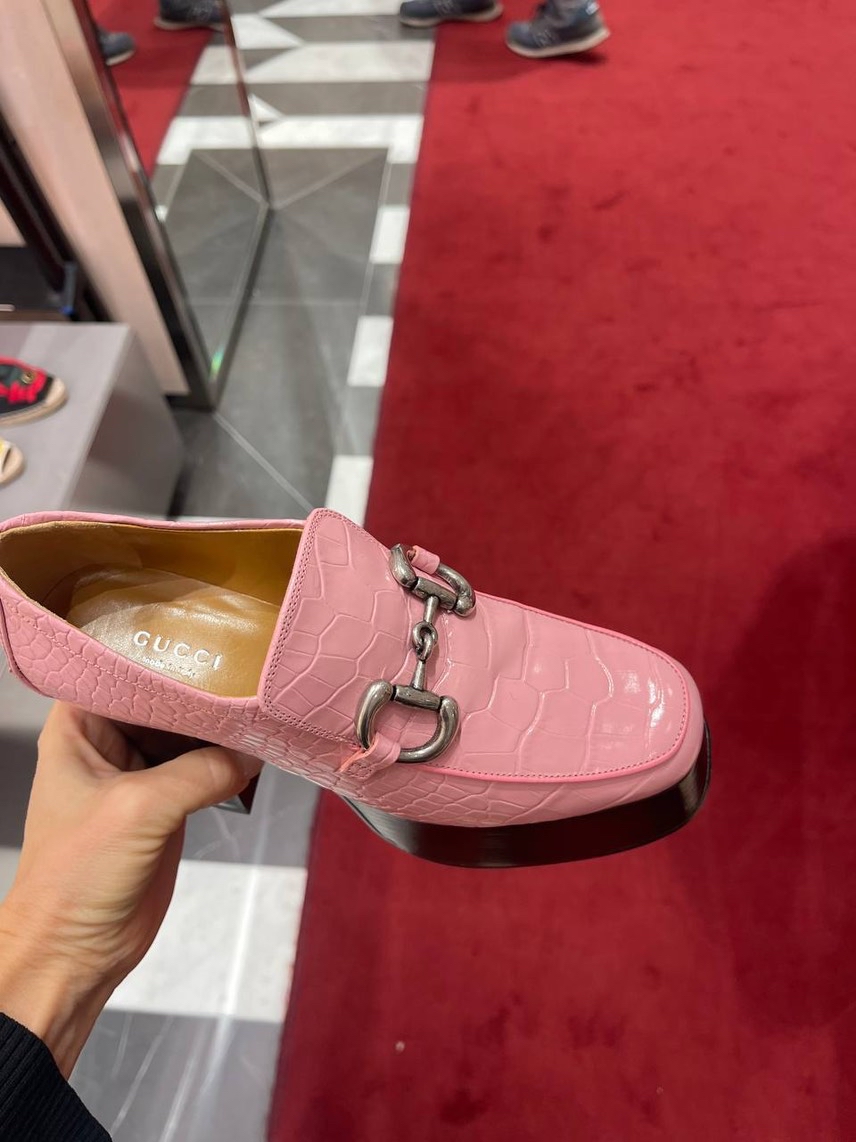 GUCCI Loafers side view - Women's luxury Shoes