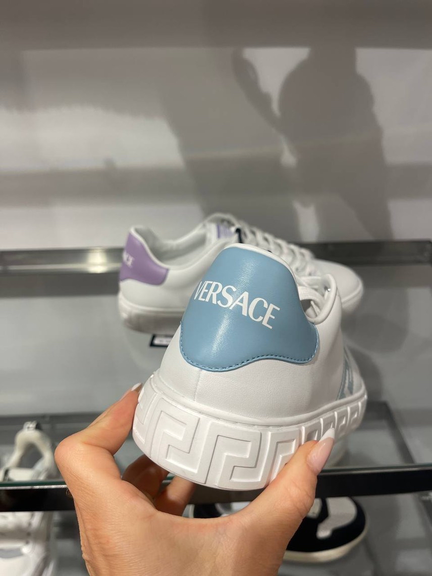 VERSACE Sneakers side view - Women's luxury Shoes