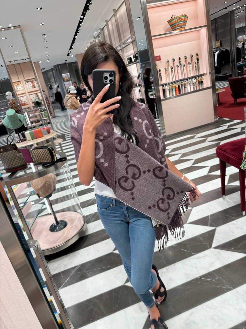 GUCCI Scarves side view - Women's luxury Accessories