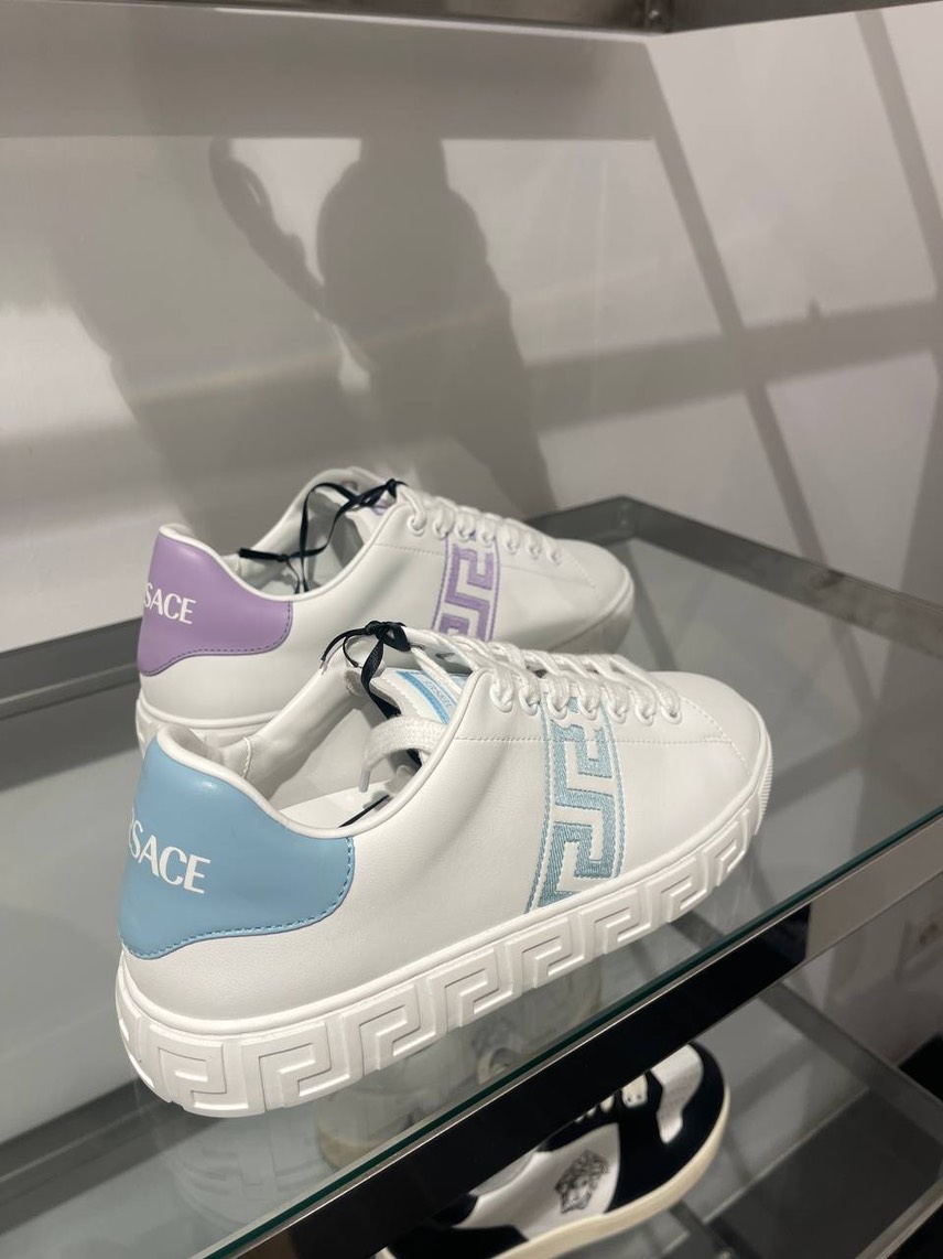 VERSACE Sneakers side view - Women's luxury Shoes