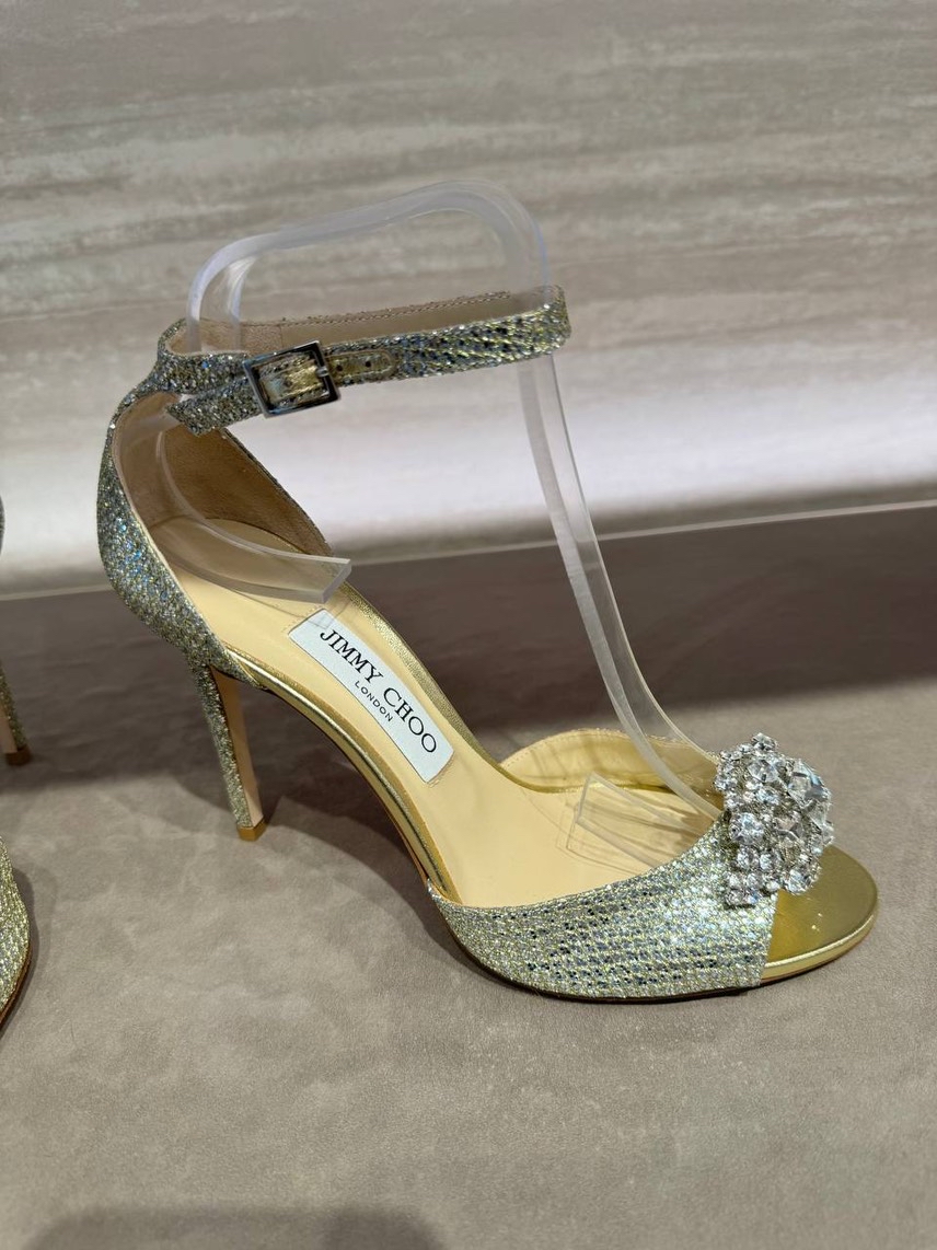 JIMMY CHOO Sandals front view - Women's luxury Shoes