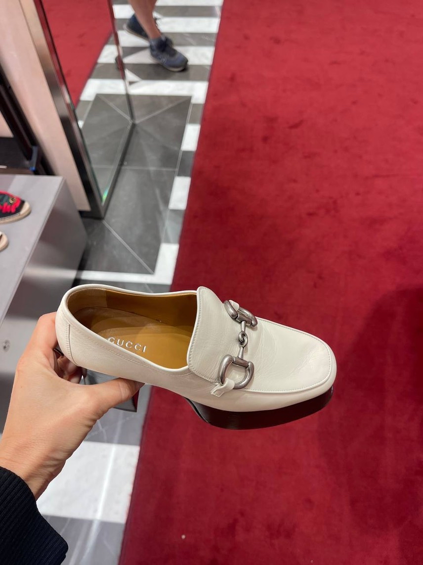 GUCCI Loafers side view - Women's luxury Shoes