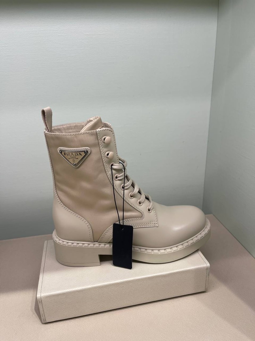 PRADA Boots side view - Women's luxury Shoes